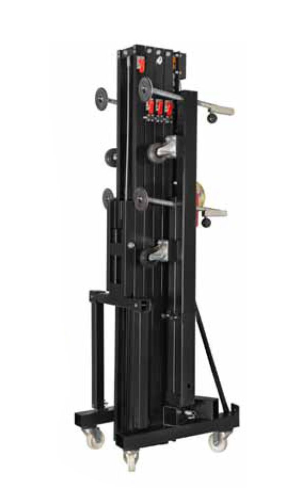 VMB TL-075 PRO teleskopická věž FRONT LOAD, 650cm, 300kg, stříbrná - Image 2