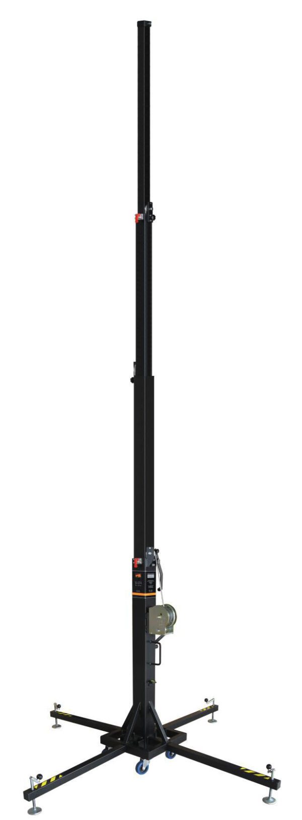 VMB TE-074 PRO teleskopická věž TOWERLIFT, 535cm, 250kg, černá - Image 3