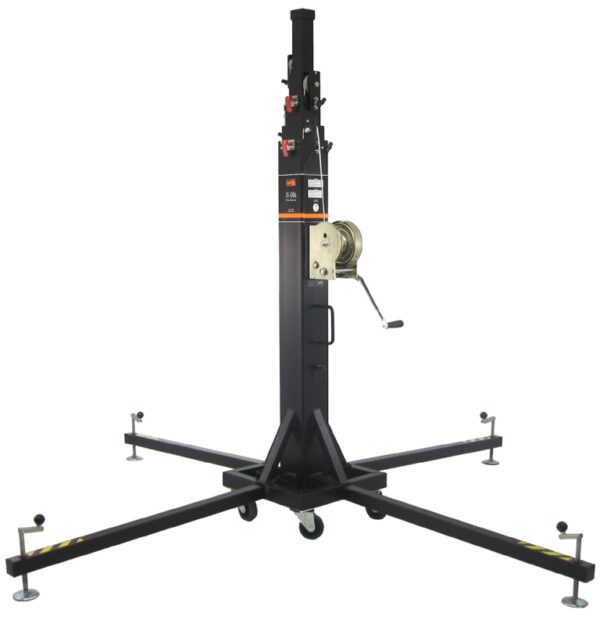 VMB TE-086 PRO teleskopická věž TOWERLIFT, 650cm, 300kg, stříbrná