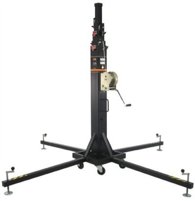 VMB TE-086 PRO teleskopická věž TOWERLIFT, 650cm, 300kg, černá