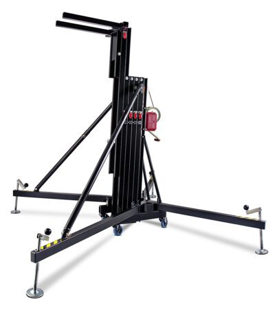 VMB TL-A300 teleskopická věž LINE ARRAY, 580cm, 300kg, černá