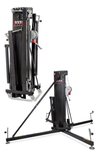 VMB TL-A500 teleskopická věž LINE ARRAY, 700cm, 500kg, černá