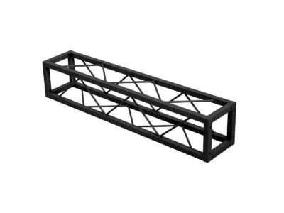 Decotruss Quad ST-1500, rovný díl 1,5 m, černý
