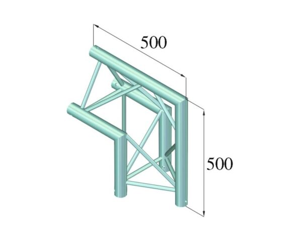 Trilock E-GL33 C-24 2-way corner 90 - Image 2