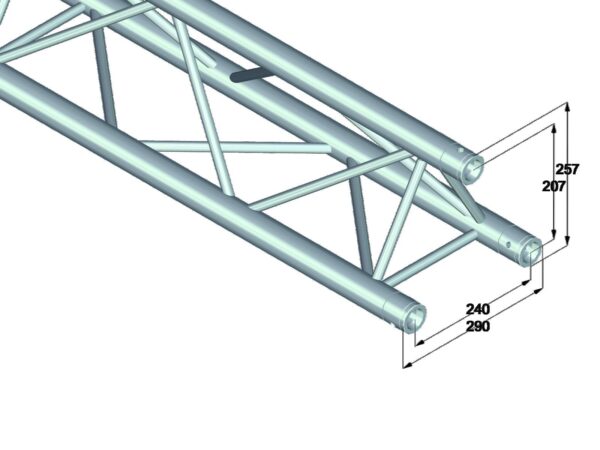 Trilock 6082-3000, rovný díl - Obrázek 2