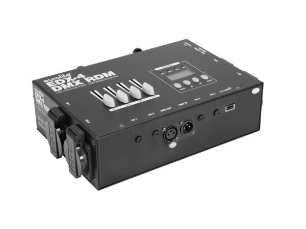 EUROLITE EDX-4 DMX RDM LED Dimmer Pack, stmívač - Image 2