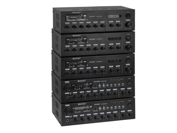 Omnitronic CPE-60P PA, 100V mixážní zesilovač, 60W, BT/MP3/FM - Image 6