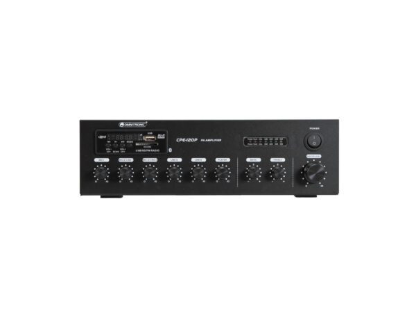 Omnitronic CPE-120P PA, 100V mixážní zesilovač, 120W, BT/MP3/FM - Image 5
