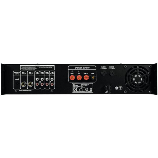 Omnitronic MP-60, 100V mixážní zesilovač, 60W - Image 5