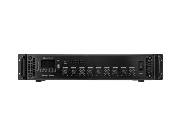 Omnitronic MA-60P, 100V mixážní zesilovač, MP3/USB/SD/BT, 60W - Image 4