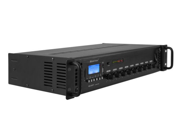 Omnitronic MA-60P, 100V mixážní zesilovač, MP3/USB/SD/BT, 60W - Image 5