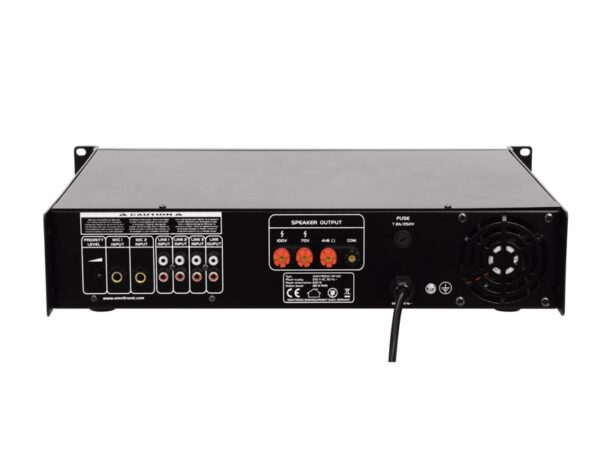 Omnitronic MP-120, 100V mixážní zesilovač, 120W - Image 4