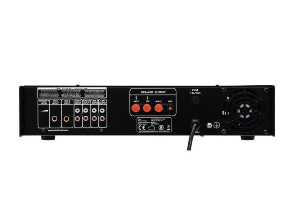 Omnitronic MP-120, 100V mixážní zesilovač, 120W - Image 5