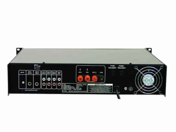 Omnitronic MP-180, 100V mixážní zesilovač, 180W - Image 4