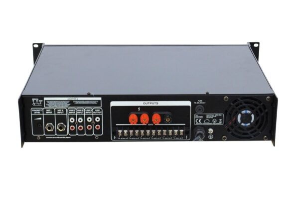 Omnitronic MPZ-350.6, 100V 6-zónový mixážní zesilovač, 350W - Image 5