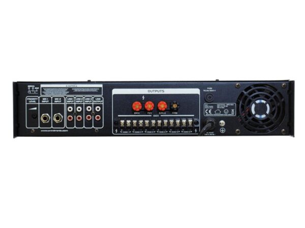 Omnitronic MPZ-350.6, 100V 6-zónový mixážní zesilovač, 350W - Image 6