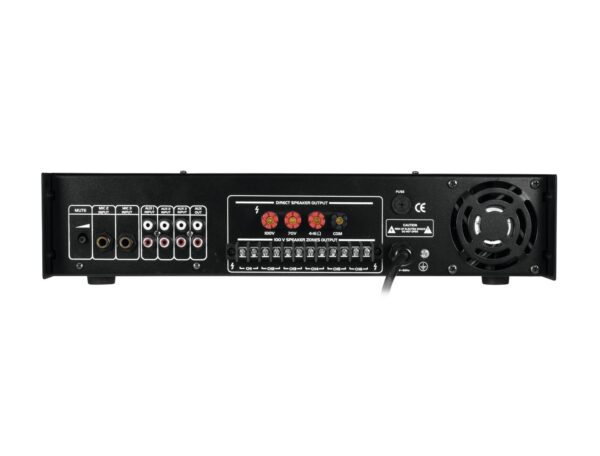 Omnitronic MPZ-350.6P, 100V 6-zónový mixážní zesilovač, 350W, MP3 - Image 3