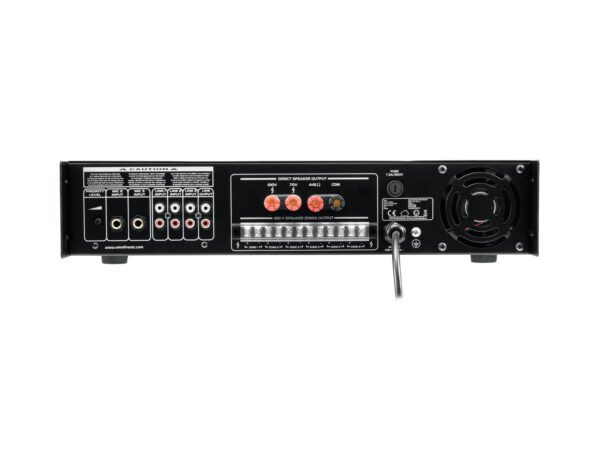 Omnitronic MPVZ-180.6P, 100V 6-zónový mixážní zesilovač, 180W, MP3 - Image 3