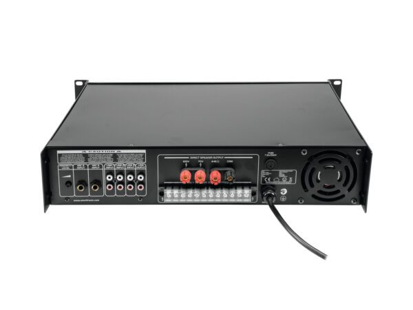 Omnitronic MPVZ-180.6P, 100V 6-zónový mixážní zesilovač, 180W, MP3 - Image 4