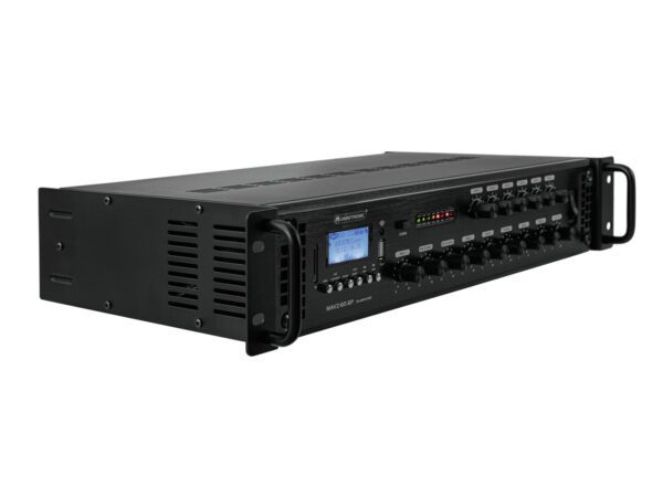 Omnitronic MAVZ-60.6P, 100V 6-zónový mixážní zesilovač, MP3/USB/SD/BT, 60W - Image 5