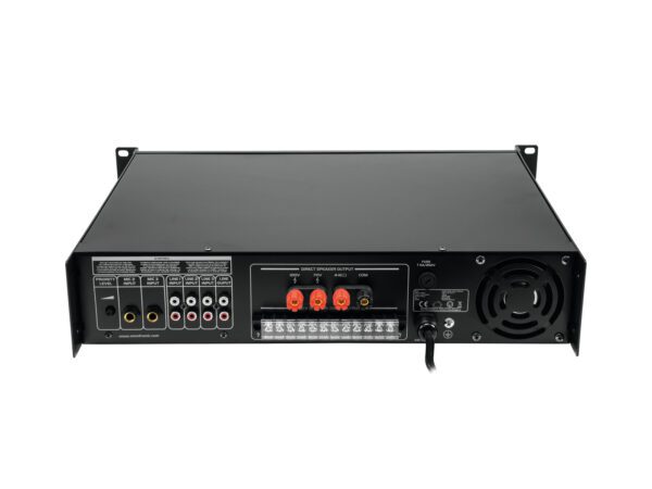Omnitronic MPVZ-350.6P, 100V 6-zónový mixážní zesilovač, 350W, MP3 - Image 4