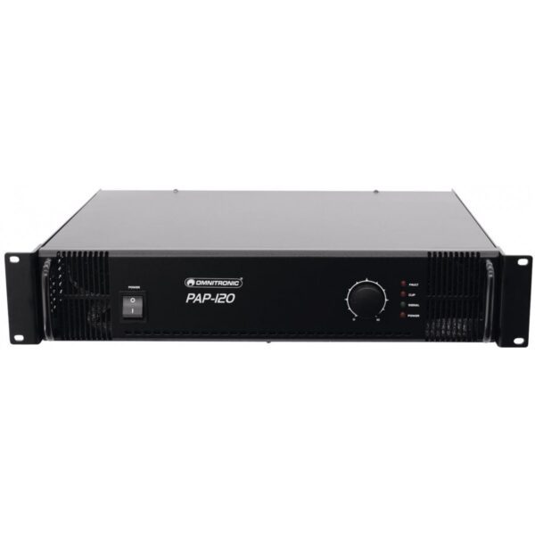 Omnitronic PAP-120, 100V zesilovač, 120W