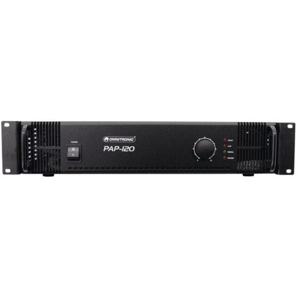 Omnitronic PAP-120, 100V zesilovač, 120W - Obrázek 6