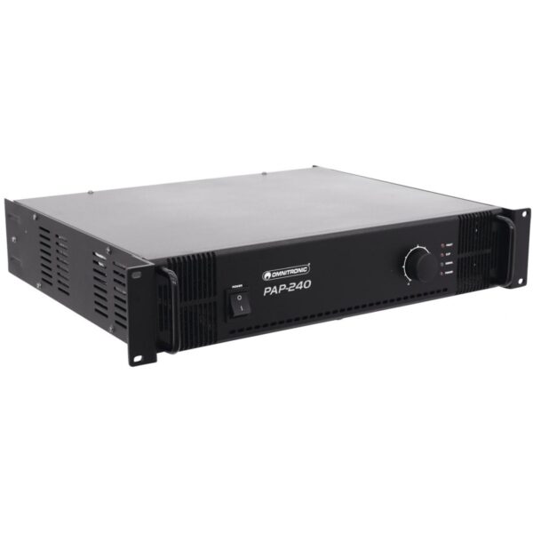 Omnitronic PAP-240, 100V zesilovač, 240W - Image 5