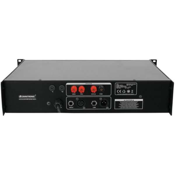Omnitronic PAP-350, 100V zesilovač, 350W - Image 4