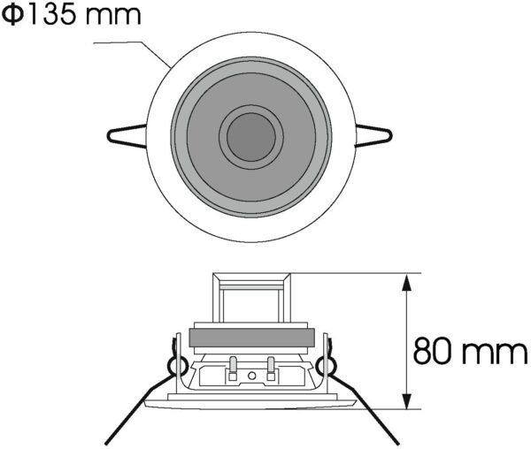 Omnitronic CS-4, bílý - Image 3
