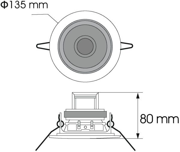 Omnitronic CS-4, zlatý - Image 3