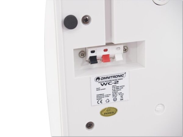 Omnitronic WC-2, bílý - Image 4