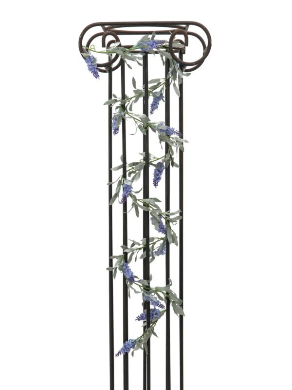Kvetoucí girlanda, modrá, 180 cm
