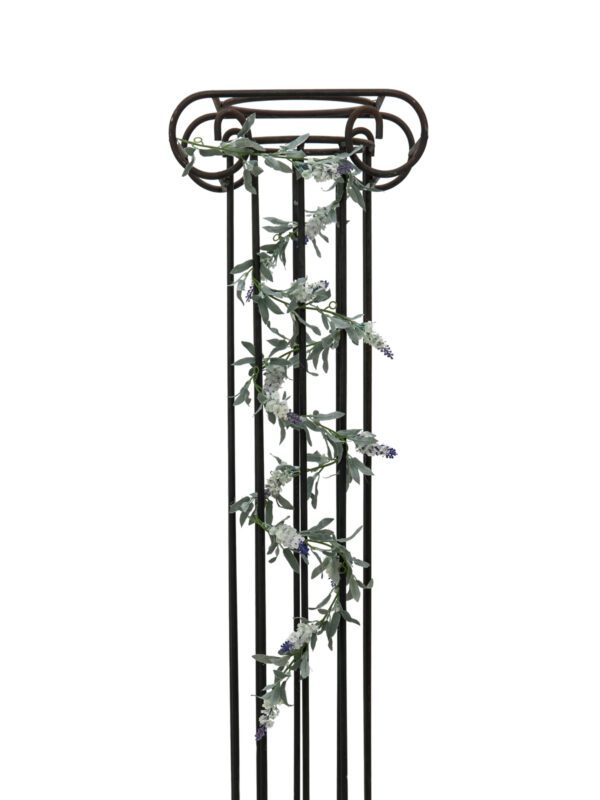 Kvetoucí girlanda, bílá, 180 cm