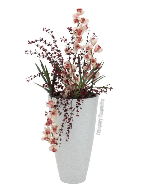 Orchidej listy, zelené, 45 cm - Image 3
