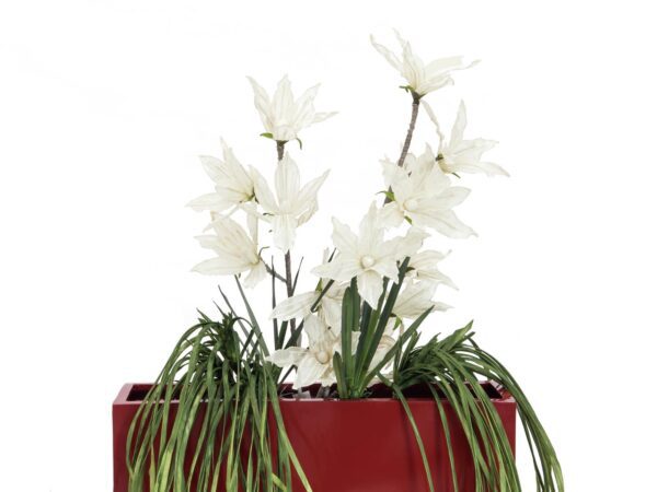 Větvička clematis, bílá, 100 cm - Image 3