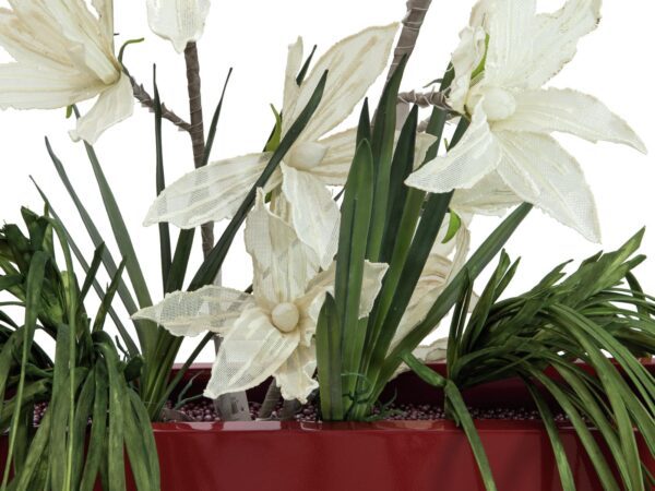 Větvička clematis, bílá, 100 cm - Image 4
