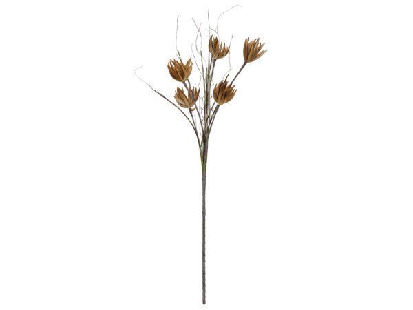 Artyčok větvička(EVA), umělá, béžová, 100cm