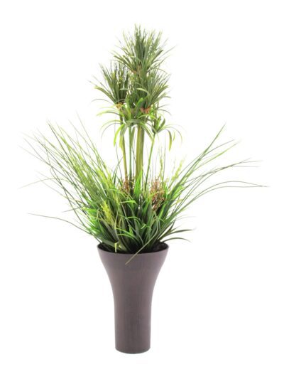 Tráva vysoká s květináčem, 90 cm