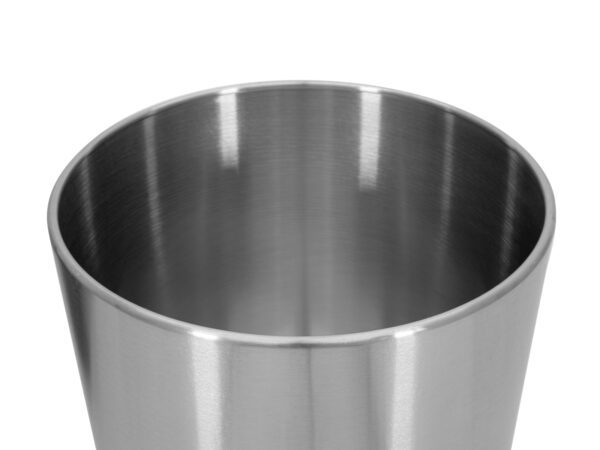 Europalms STEELECHT-40 Nova, nerezový květináč ve stříbrné barvě, 40 cm - Obrázek 3