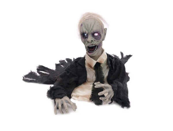 Halloween hýbající se Zombie, 43 cm