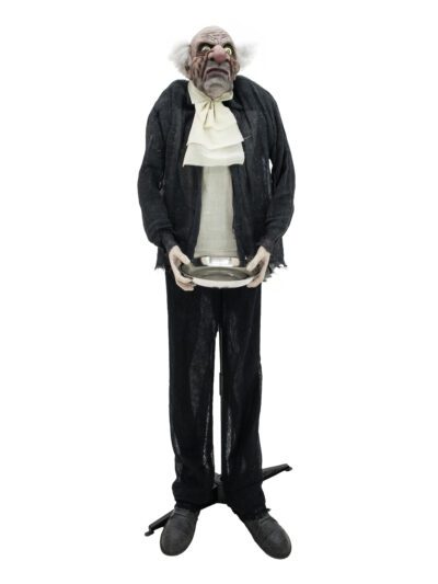 Halloween zombie komorník, 164 cm