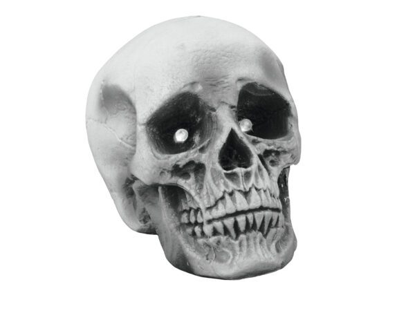 Halloween lebka, 21x15x15 s LED - Obrázek 2