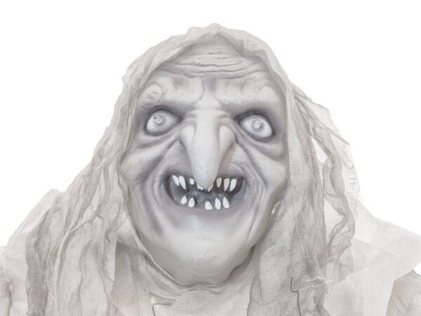 Halloween čarodějnice bílá, 170cm - Image 2