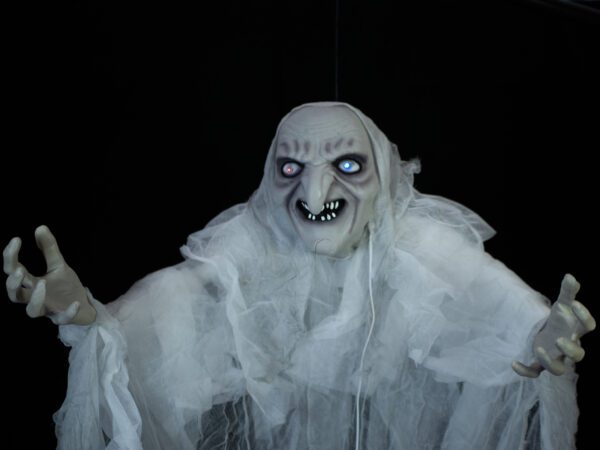 Halloween čarodějnice bílá, 170cm - Image 4
