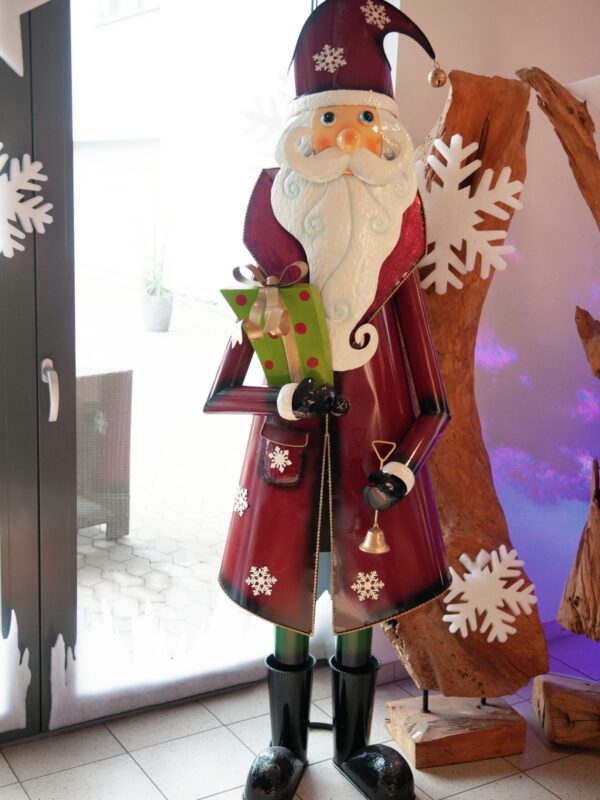Figurína Santy, kovová, 195 cm - Image 7