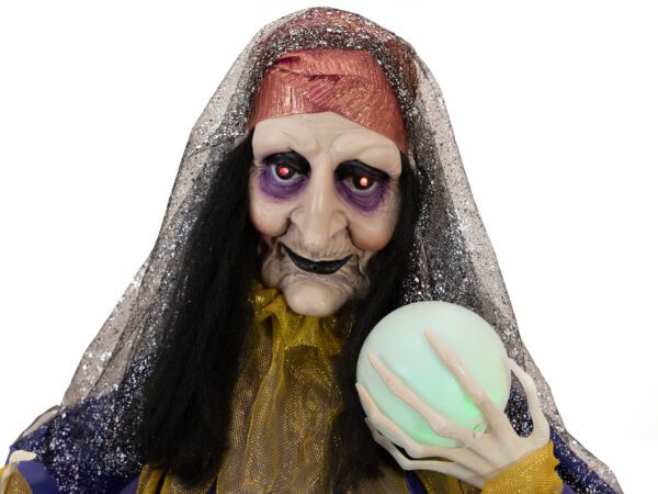 Věštkyně s kouzelnou koulí, s animacemi, 50 cm - Image 4