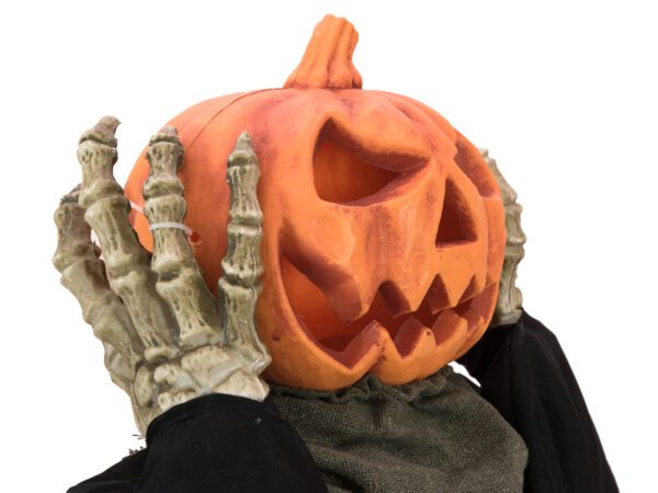 Halloween postava dýně, pohyblivá, 70 cm - Obrázek 3