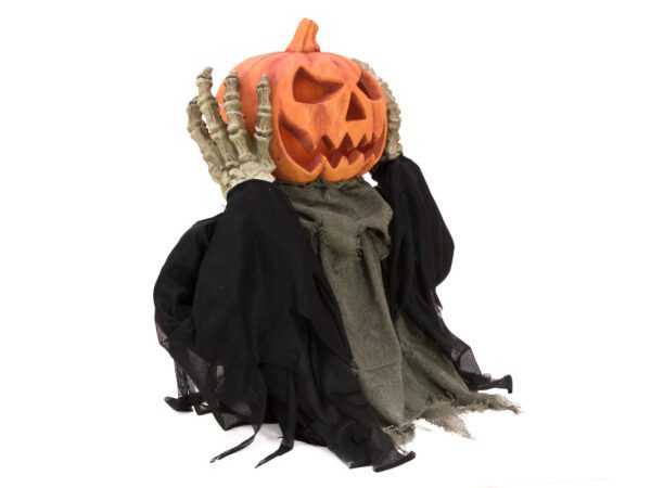 Halloween postava dýně, pohyblivá, 70 cm - Obrázek 4