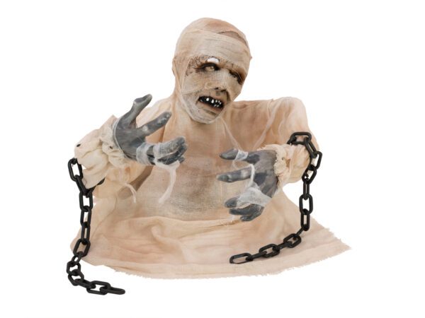 Mumie na halloween, s animacemi, 40 cm